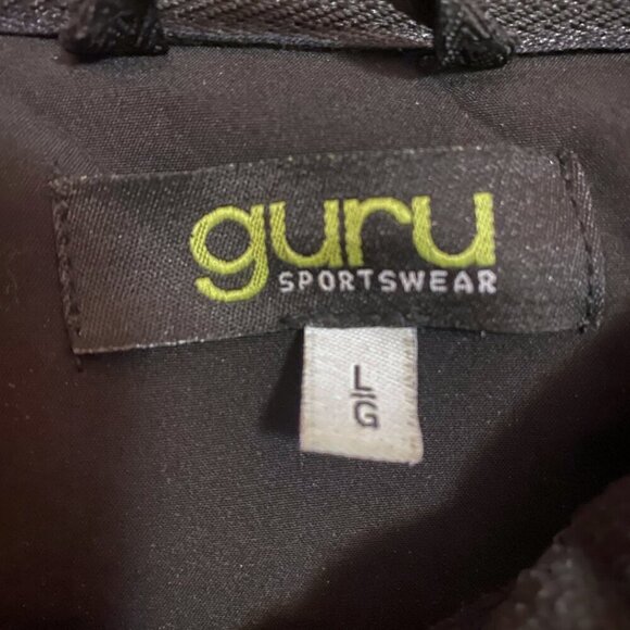 Guru Sportswear Black Softshell Jacket - Lightweight & Versatile (Size L) - Picture 7 of 8